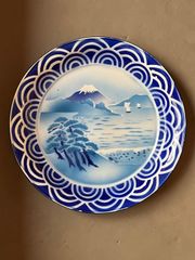 オールドノリタケ サイン付 27cm 富士山 Noritake - メルカリ