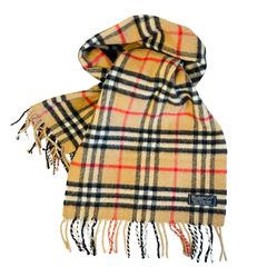 BURBERRY バーバリー カシミヤ100% マフラー ブラウン A785 - メルカリ
