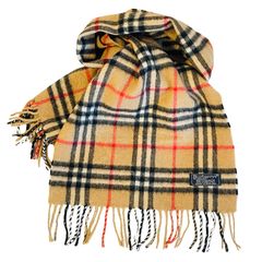 BURBERRY バーバリー カシミヤ100% マフラー ブラウン A785 - メルカリ