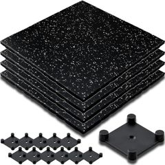 ジム用ゴムマット11枚セット(50cm×50cm 20mm厚) - メルカリ