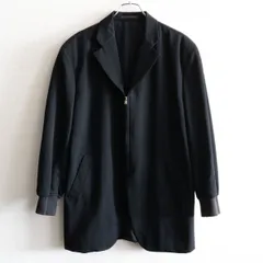【90s/アーカイブ】COMME des GARCONS HOMME PLUS【袖リブ ジップ テーラード ジャケット】S コムデギャルソンオムプリュス 25101043