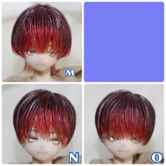 塗装済 《西西里往事 - シチリアの追憶 -》対応 3Dプリンター製 ウィッグ ヘアパーツ