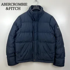 ABERCROMBIE&FITCH KEMPSHALL JACKET down jacket L アバクロンビー＆フィッチ ダウンジャケット 短丈 y2k アーカイブ ワンポイント ワッペン