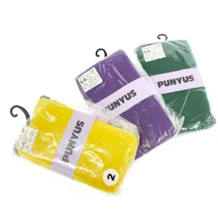 PUNYUS プニュズ タイツ 3点セット 表記サイズ:3L 4L     イエロー、グリーン、パープル レディース / 240001165096