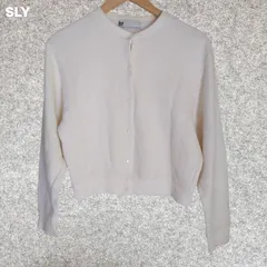 SLY レディース ニットカーデガン Fサイズ