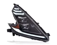 VLAND フェアレディZ ヘッドライト Z34 流れるウインカー ディミングターンシグナル オープニング機能搭載 全グレード適合 ヘッドランプのサムネイル