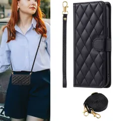 iPhone16Pro ケース 手帳型 レザー カバー カード入れ マグネット 耐水 丈夫 カラフル 軽量 ストラップ付き 耐久力 エレガント キルティング ショルダーストラップ スマホケース スマホカバー アイフォン iPhone 16pro au ドコモ