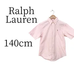 ★美品 Ralph Lauren ラルフローレン ピンク ポロシャツ 140cm