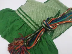 【一輝堂】和装小物 帯締め帯揚げセット 振袖用 丸組 総絞り 帯締 帯揚 25w10-12929