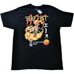 ワンピース　Tシャツ　小さい2X　黒　one pice　アニメT　エース *