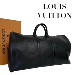 8/13 最終値下げ　ルイヴィトン　キーポル55 黒　エピ　レザー 2025年最新】キーポル55 エピの人気アイテム - メルカリ