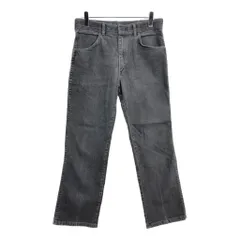 90年代 USA製 Wrangler ラングラー デニムパンツ ブラック(メンズ W32 L30)中古 古着 V7189