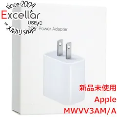 [bn:10] Apple　20W USB-C電源アダプタ　MWVV3AM/A