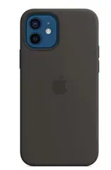 [新品・未開封]Apple純正 MagSafe対応 iPhone 12／iPhone 12 Pro シリコーンケース ブラック  [MHL73FE/A]