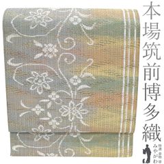 小千谷ちぢみ 高級ろうけつ染め 本麻 名古屋帯セット - メルカリ