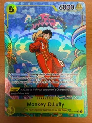 状態A モンキー D ルフィ OP07-109 SR パラレル TR トレジャーレア 海外版 英語版 ONEPIECE ワンピース ワンピースカードゲーム