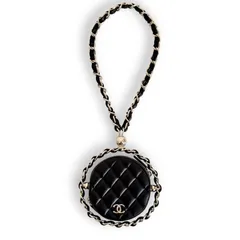 【極美品】シャネル　ココマーク 　フレームチェーン　アラウンド　ラウンド　ミニ　クラッチ　ラムスキン 　ハンドバッグ　2021