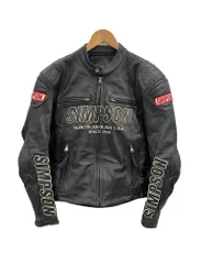 2025年最新】レザージャケット simpson) (シンプソンの人気