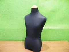 メンズ トルソー マネキン ブラック 木製スタンド - メルカリ