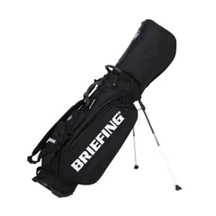 僕*ん様 【極美品】ブリーフィング キャディバッグ CR-10　ブラック BRIEFING GOLF（ブリーフィングゴルフ） ブリーフィング ゴルフ プロ