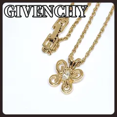 GIVENCHY ジバンシー バタフライ ネックレス ゴールドカラー ラインストーン付き バタフライ 蝶々 ペンダント チェーン付き ヴィンテージ レディース アクセサリー 華やか 結婚式 二次会 パーティー デート お出かけ 可愛い 人気ブランド