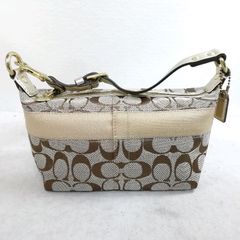 COACH コーチ ハンドバッグ シグネチャー アクセサリーポーチ 1598