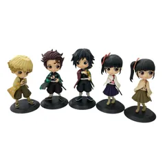 186001 鬼滅の刃 フィギュア Qposket 5点まとめ売り