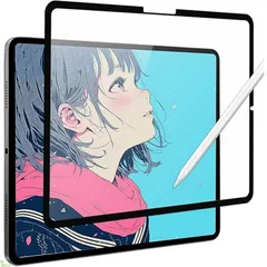 YMYWorld iPad pro 11インチ (M5 2025年モデル/ M4 2024年モデル) 用 ペーパーライク フィルム 着脱式 保護フィルム 紙のような描き心地 上質紙 反射低減 アンチグレア a
