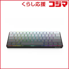【 新品 未開封 】   ITPROTECH ゲーミングキーボード 61KEY(磁気スイッチ・英語配列)グレー ［有線/USB］ REDRAGON ［有線 /USB］ グレー K617GGB-RGB-MTI 未使用 送料無料