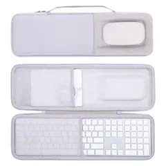 【迅速発送】co2CREA 収納ケース 互換品 Apple Magic keyboard（テンキー付き）+ Magicマウス+Magic Trackpad