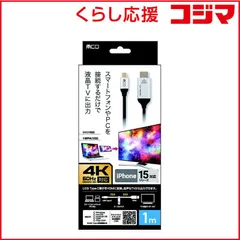 【 新品 未開封 】   ナカバヤシ Type-C HDMI変換ケーブル 4K60Hz対応 1m ［Type-Cオス /HDMI］ USD4K10BK 未使用 送料無料