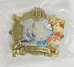 東京ディズニーシー ピンバッジ TDS20周年 Time to Shine! Grand Finale チップ&デール/ポートディスカバリー 20周年