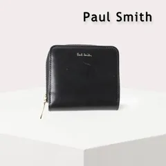 新品 Paul Smith ポールスミス ベジタン ラウンドジップ ミニ財布 二つ折り財布 カードケース 小銭入れ 牛革 134 ③