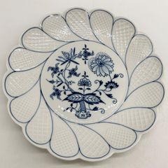 マイセンMEISSEN ブルーオニオン透かし彫りスクエアプレート - メルカリ