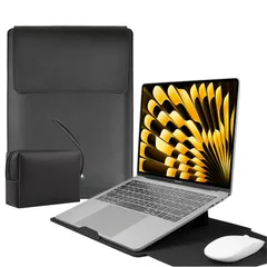【迅速発送】LuFiYa 【3in1】ノートパソコン用スリーブ pcスタンドとマウスパッド付き MacBook Air Pro iPad Apple/Surface Lenovo HP 12/13/13.3/14/15.6/16インチ Laptop 対応 薄型