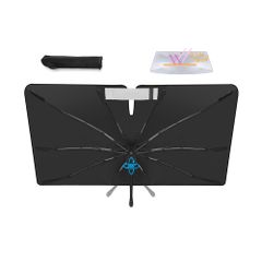 【迅速発送】マツダ との互換性あり CX5 車用サンシェード 360度回転します 10本骨 ガラス繊維 フロントカーサンシェード 遮熱 車用アクセサリー 傘の日よけ UVサンシェード アンブレラ キズ防止 断熱材 収納袋付 2017-2024 2025