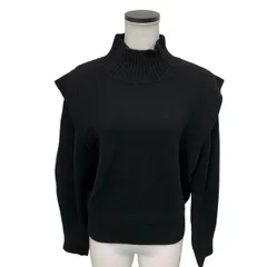 ◆ 23区 ニット トップス 長袖 タートルネック 黒 ウール 38 M 9号 レディース K5Y001