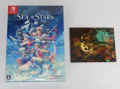 Sea of Stars パッケージ版 Switch サントラCD2枚組 ステッカーシート2種 同梱 アートカード付