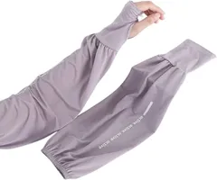 RENASYS アームカバー メンズ 接触冷感 uvカット 腕カバー 日焼け 紫外線 対策 通気 メッシュ 防虫 (接触冷感 ホワイト)