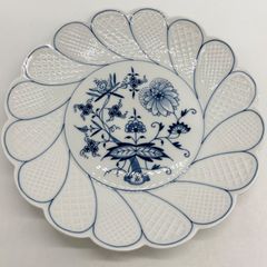 マイセンMEISSEN ブルーオニオン透かし彫りスクエアプレート - メルカリ