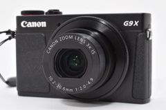 #583 美品 Canon キャノン PowerShot G9 X Mark II パワーショット ブラック デジタルカメラ