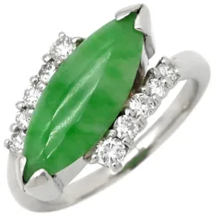 2025年最新】プラチナ900翡翠・ダイヤリングの人気アイテム - メルカリ