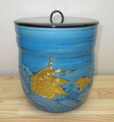 レモン様専用 浅黄交趾荒磯 皆具 叶松谷作 - メルカリ