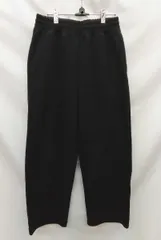 UNIQLO:C ユニクロ：シー スウェットワイドパンツ ブラック M 〇◇
