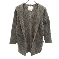 美品 ZARA boys collection ザラ ボーイズ コレクション 7分袖 ニットカーディガン 8 グレー キッズ 古着