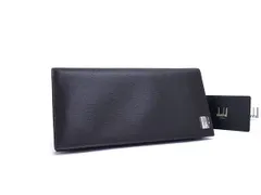 ■新品■未使用■ dunhill ダンヒル サイドカー レザー 二つ折り 長財布 ウォレット 札入れ カード入れ ダークブラウン系 BM9409