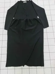 ◇ ⊆ Moredde ワンピース ブラック系 Mサイズ レディース E  【1508250038129】