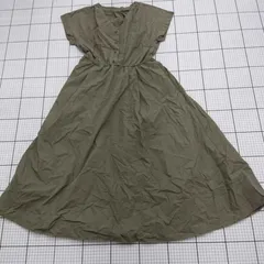 ◇ ⊂ Simplicite ワンピース カーキ系 綿100% Mサイズ相当 レディース E  【1508250038105】