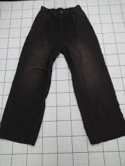 ◇ Θ apres jour mignon ワイドパンツ ブラック系 LLサイズ メンズ E  【1508250037924】