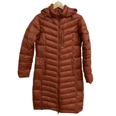 L.L.Bean(エルエルビーン) ダウンコート サイズS レディース - ブラウン 長袖/フード着脱可/冬